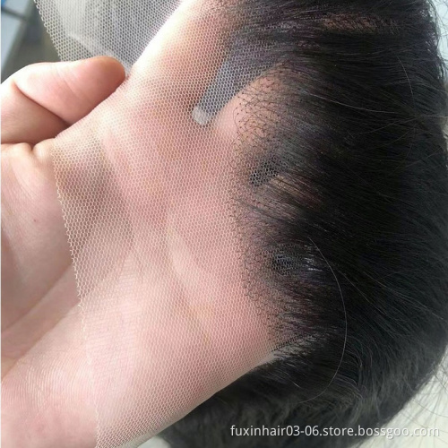 Cuticle Aligned Transparent HD Lace Frontal 13x6 13x4 4x4 5x5 6x6 7x7 Swiss Lace Closure Human Hair Ear To Ear Thin Lace Closure